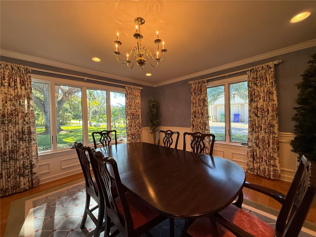 869 Robin Lane Sebastian, FL 32958 - Photo 10 of 35 a view of a dining room with furniture window and outside view