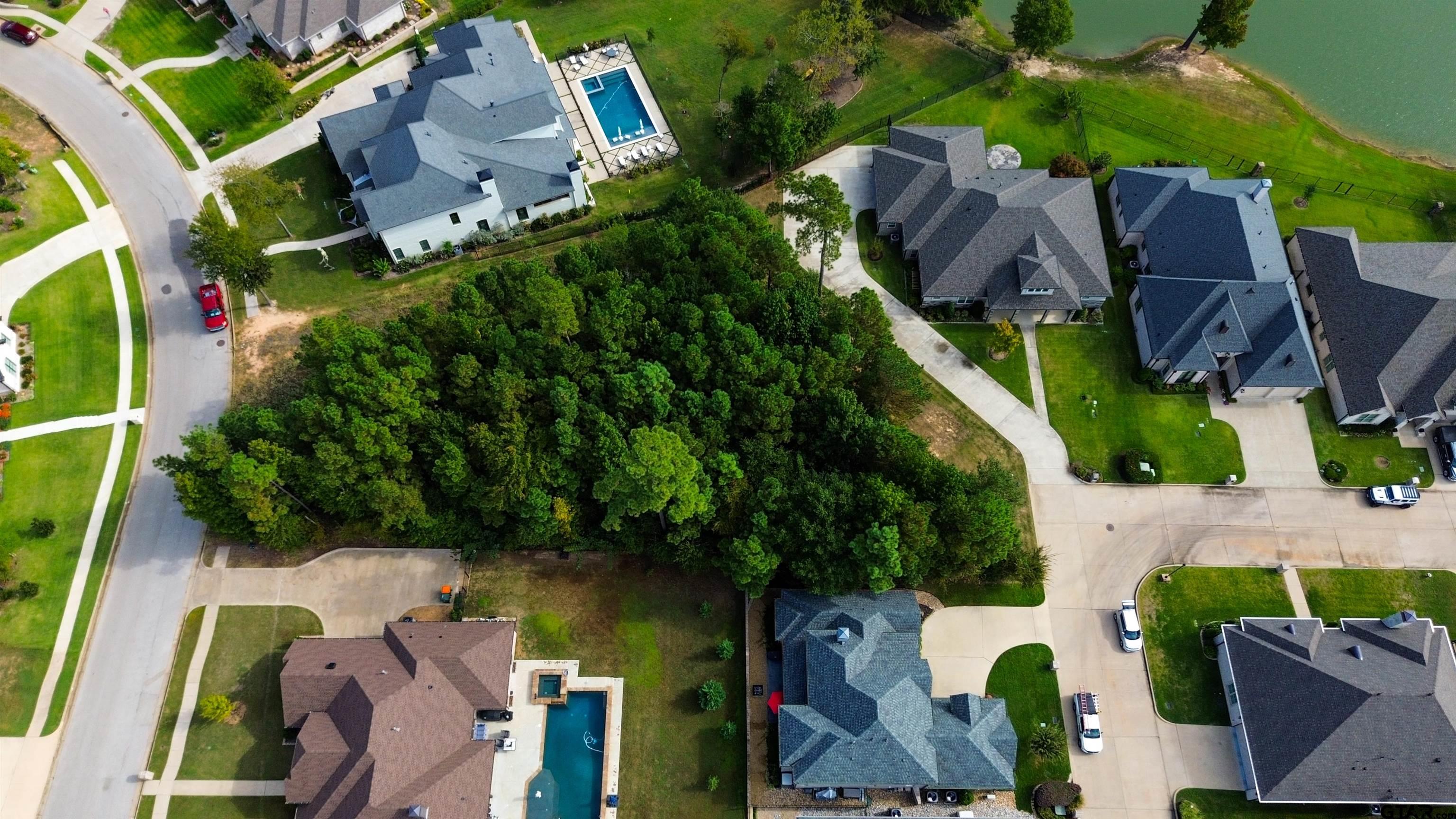 7535 Cross Gate Way Tyler, TX 75703 - Photo 6 of 17 an aerial view of house with yard swimming pool and outdoor seating