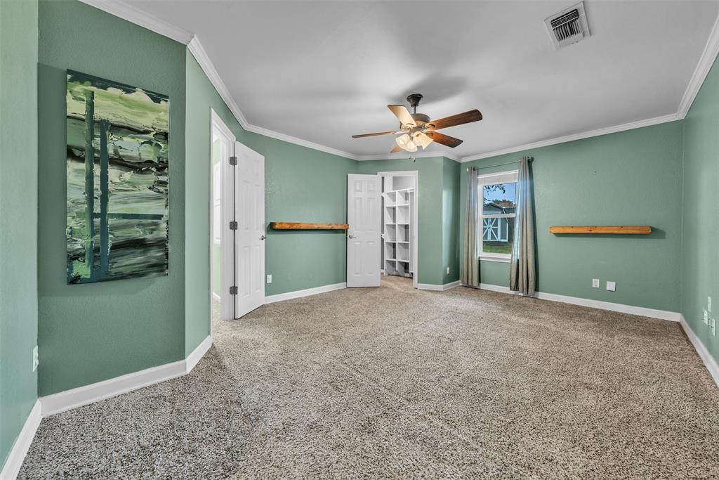 1205 Clover Hill Road Mansfield, TX 76063 - Photo 12 of 29 Primary Bedroom with two walkthrough closets