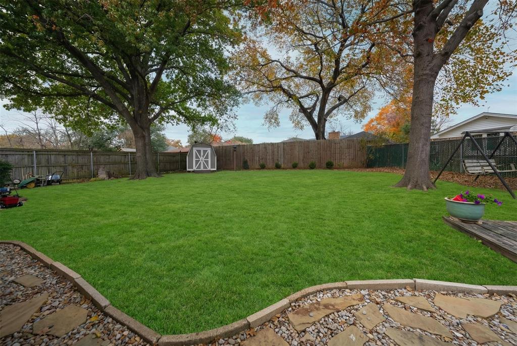 1205 Clover Hill Road Mansfield, TX 76063 - Photo 29 of 29 Large yard with huge trees