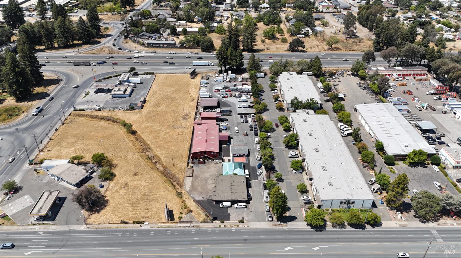3753 Santa Rosa Avenue, Unit E Santa Rosa, CA 95407 - Photo 12 of 18 a view of residential houses with outdoor space