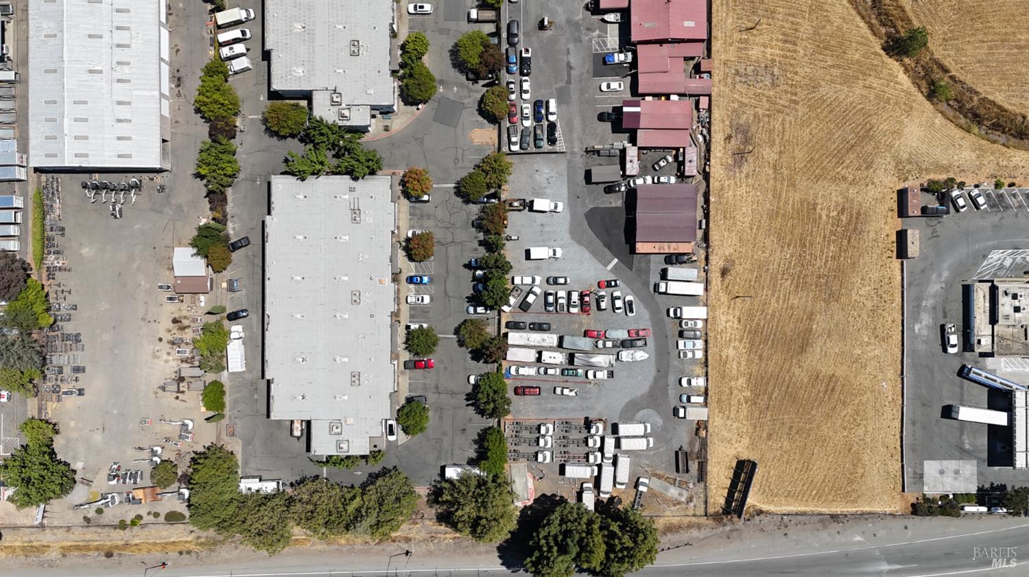 3753 Santa Rosa Avenue, Unit E Santa Rosa, CA 95407 - Photo 16 of 18 an aerial view of waterside residential houses with outdoor space