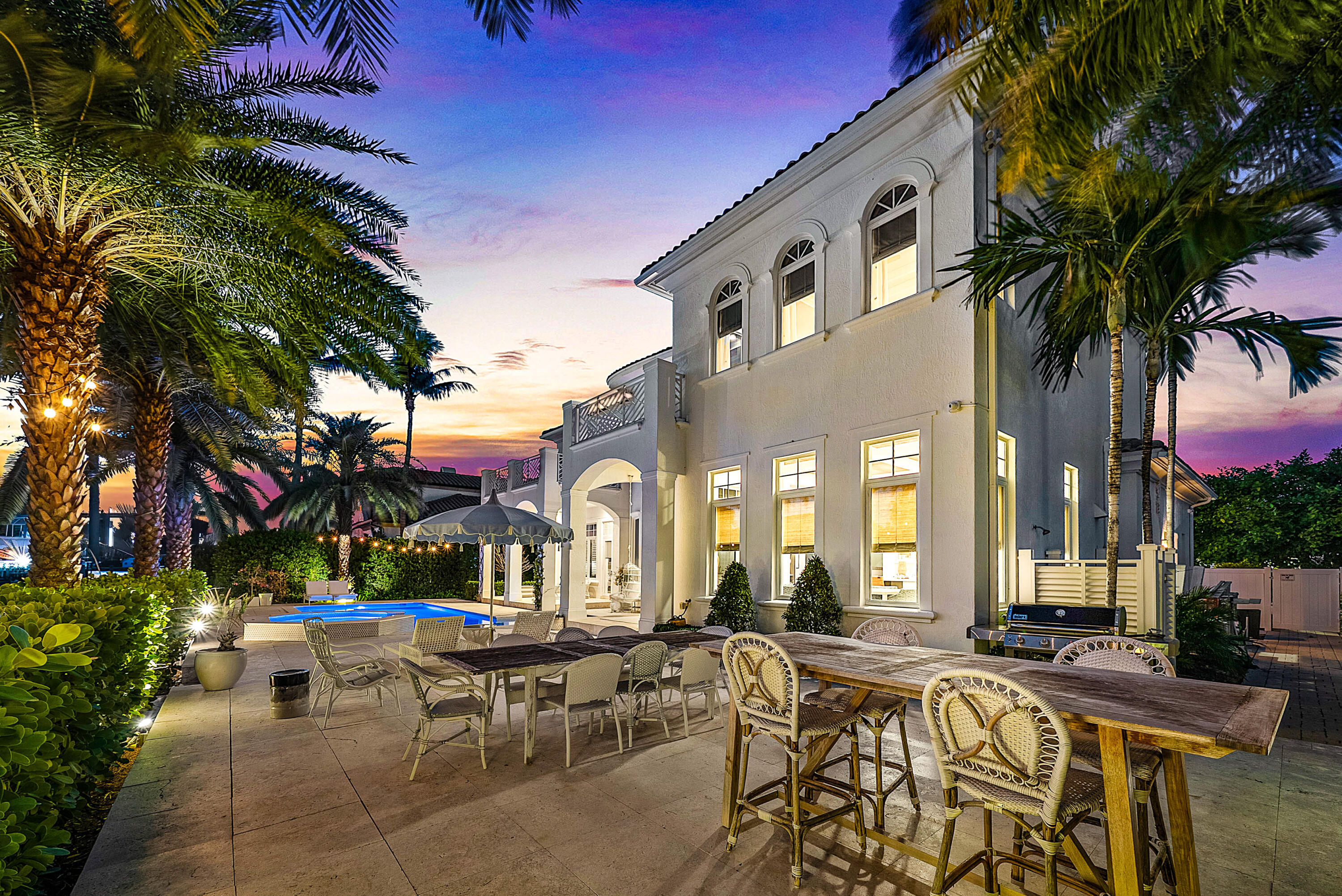 19 Harbour Drive North Ocean Ridge, FL 33435 - Photo 63 of 67 Rear Twilight