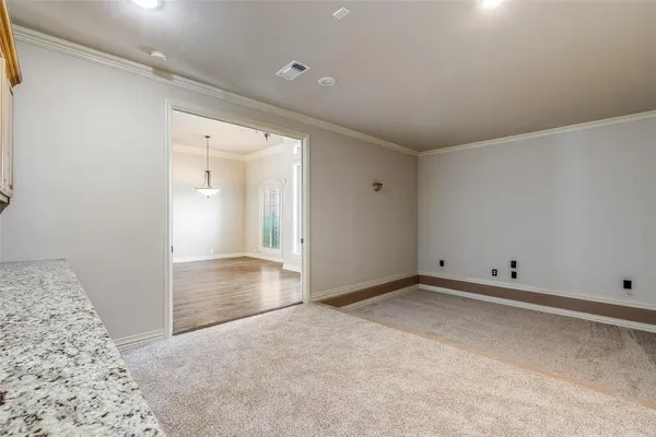 wooden floor in an empty room
