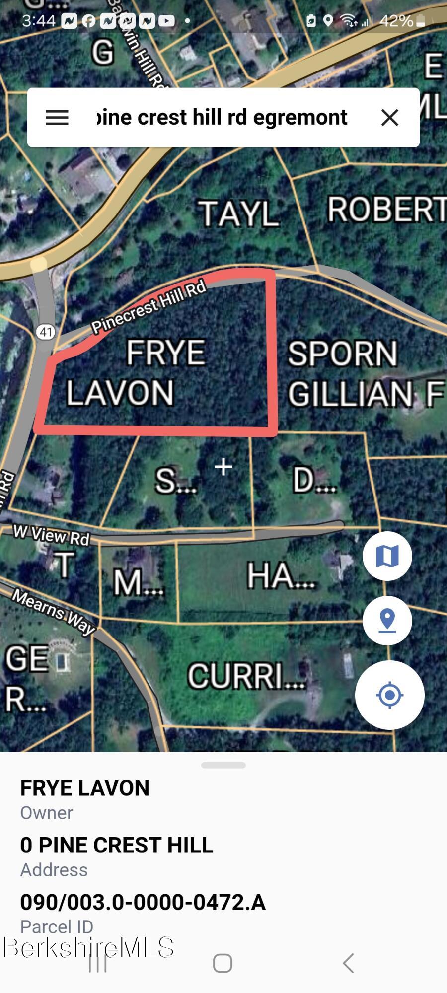 0 Pinecrest Hill Road Egremont, MA 01230 - Photo 3 of 12