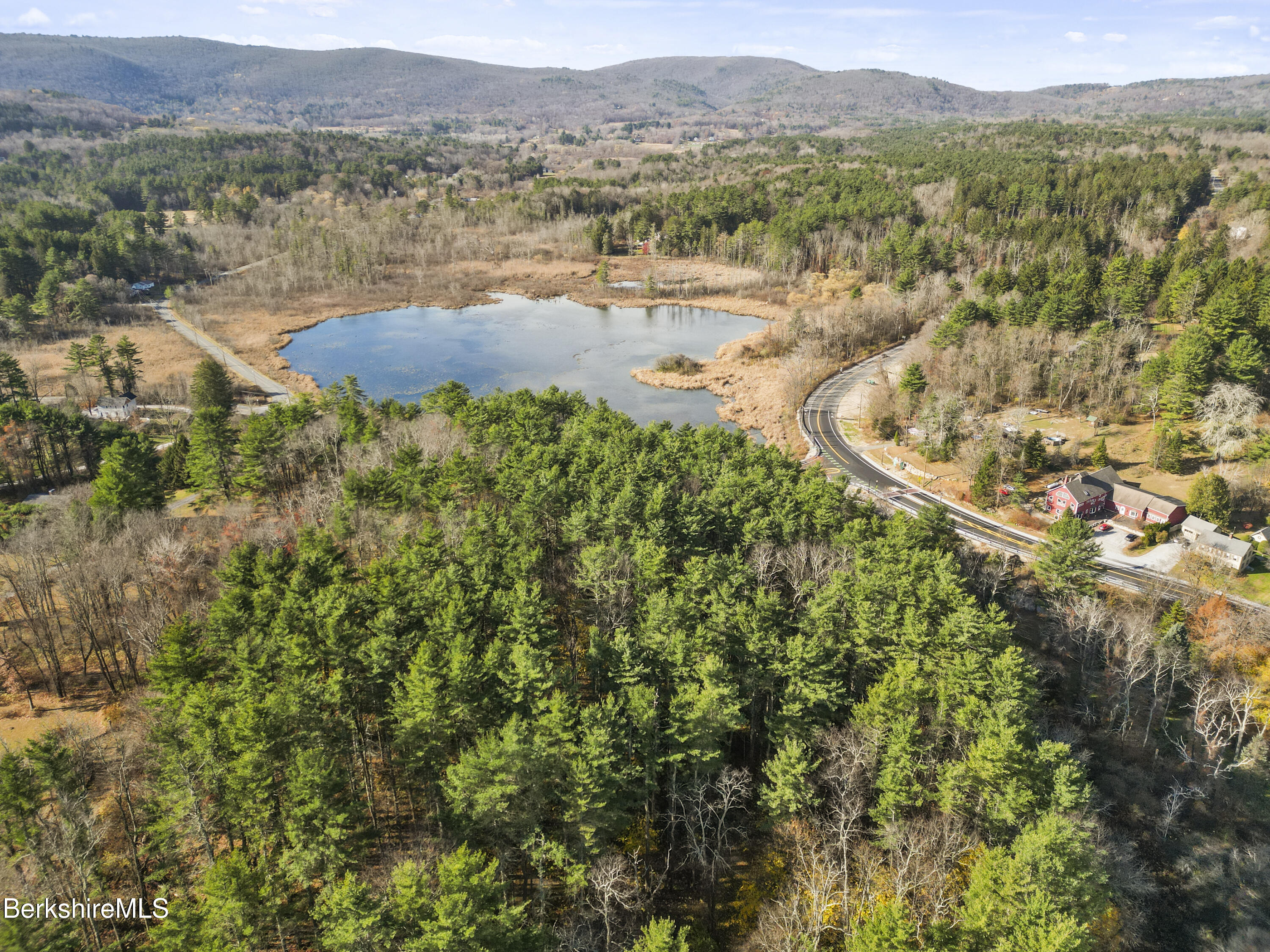 0 Pinecrest Hill Road Egremont, MA 01230 - Photo 6 of 12 a view of a lake with a mountain