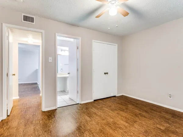 wooden floor in an empty room