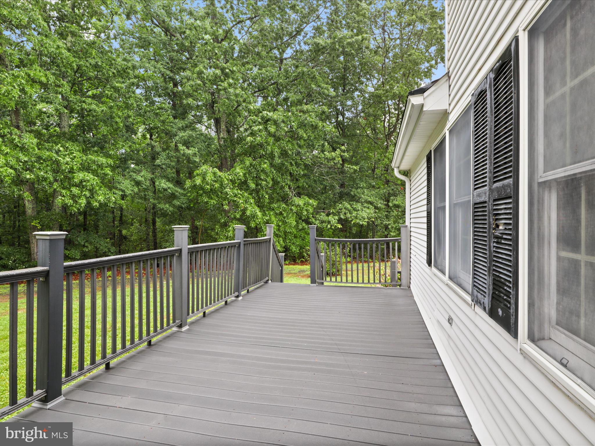 13124 South River Road Sumerduck, VA 22742 - Photo 37 of 54 a view of a balcony with wooden floor