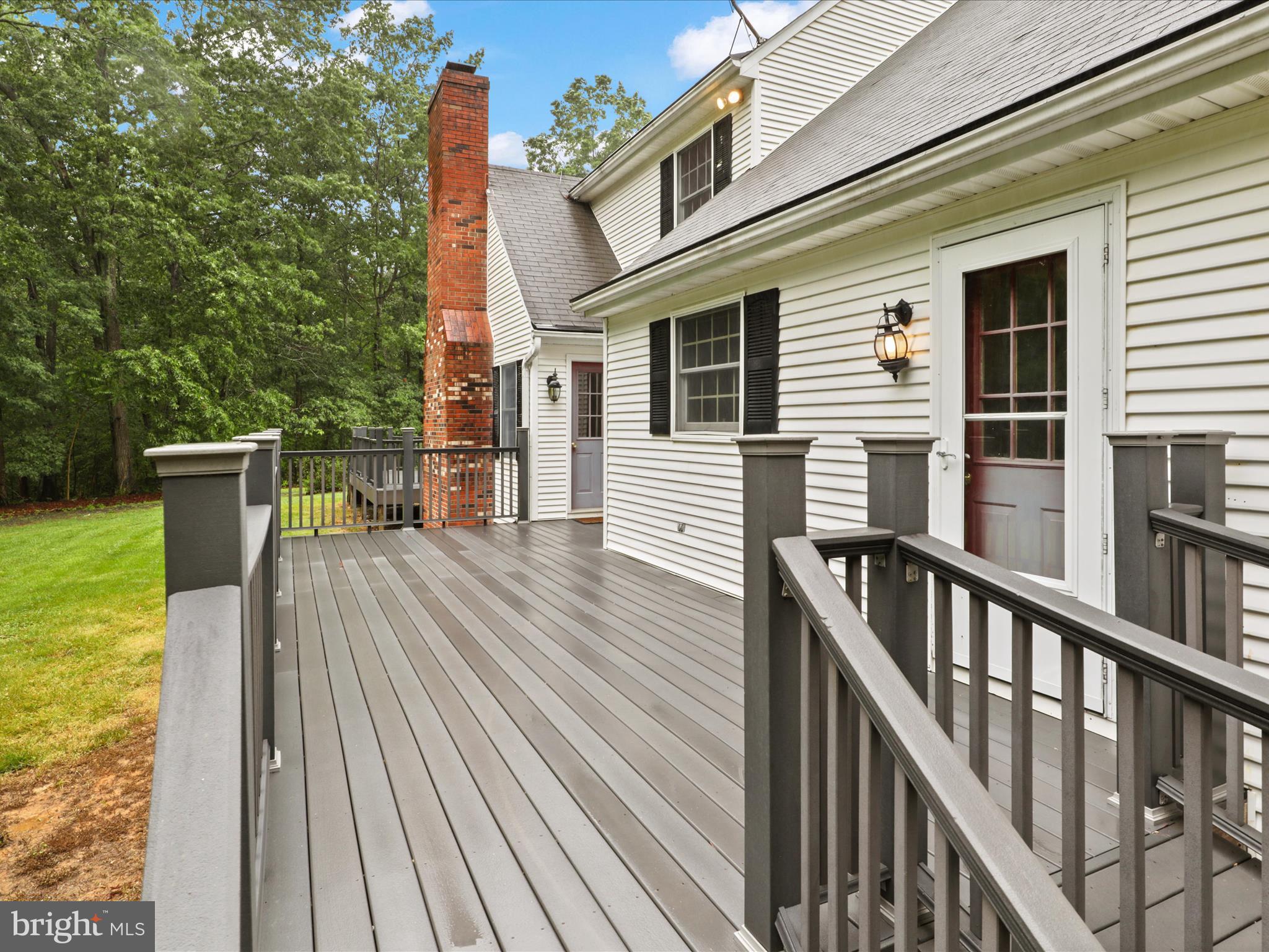 13124 South River Road Sumerduck, VA 22742 - Photo 39 of 54 a view of a house with wooden deck