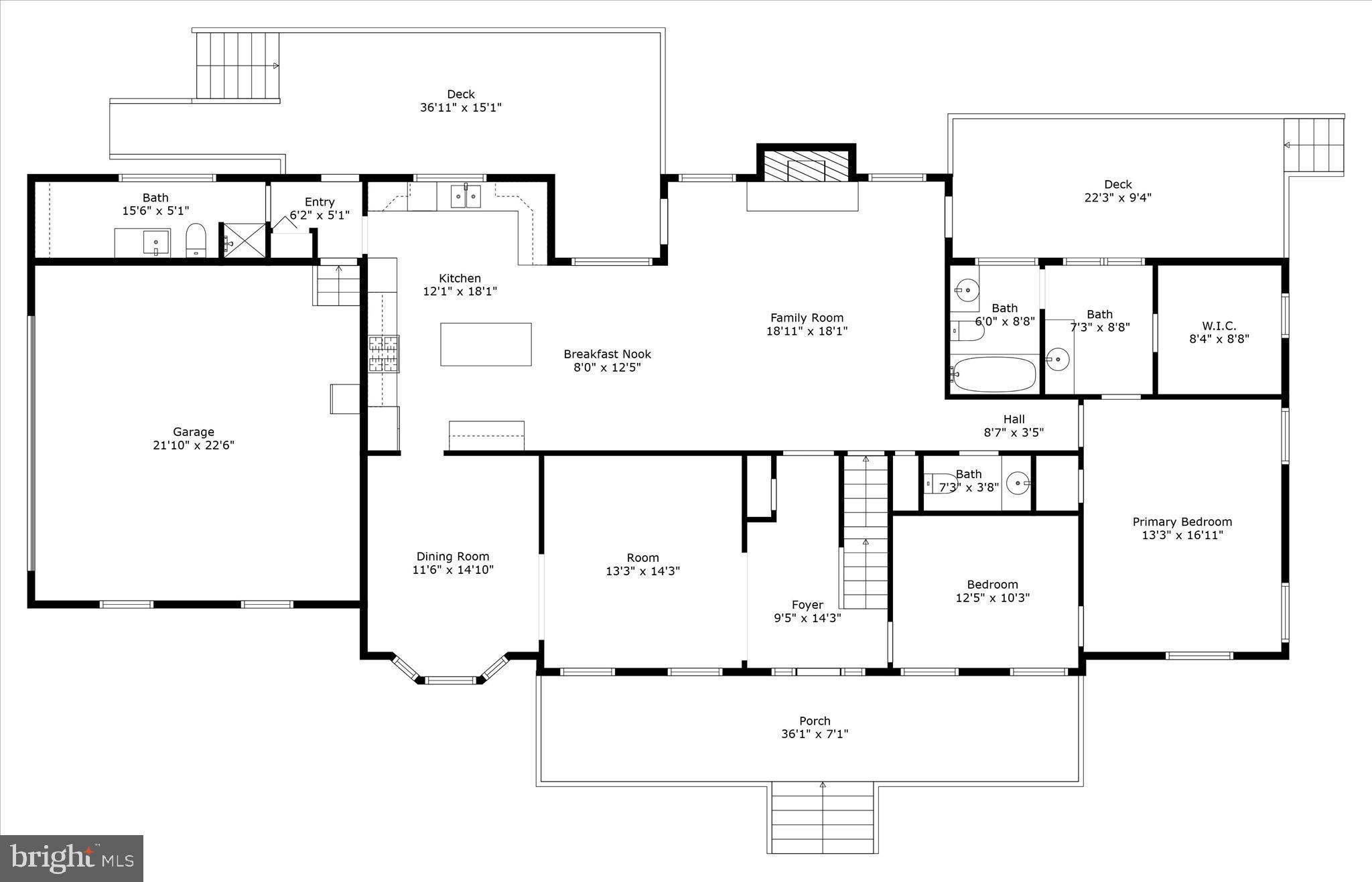 13124 South River Road Sumerduck, VA 22742 - Photo 51 of 54 a picture of a floor plan