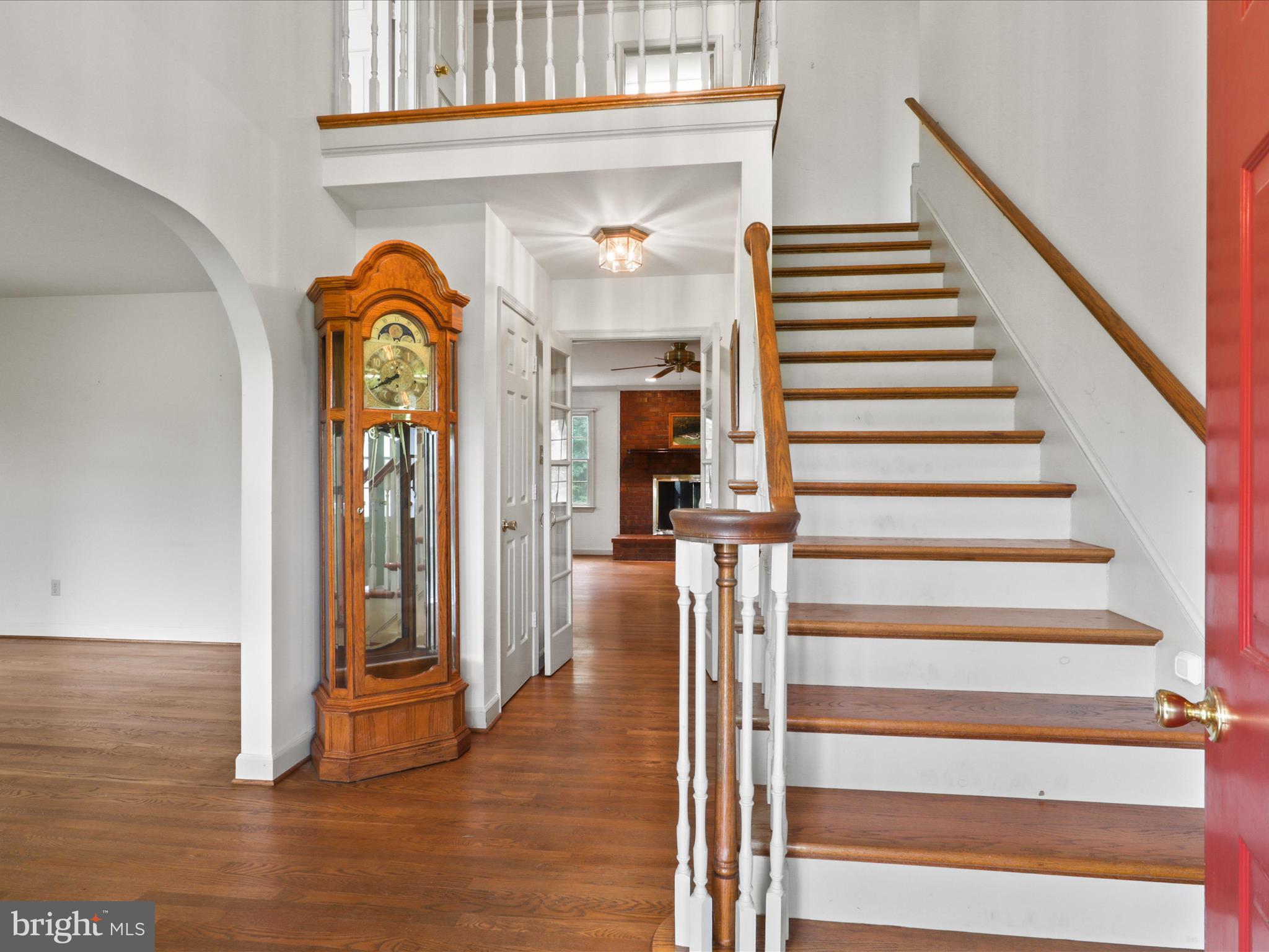 13124 South River Road Sumerduck, VA 22742 - Photo 6 of 54 a view of entryway and hall with wooden floor