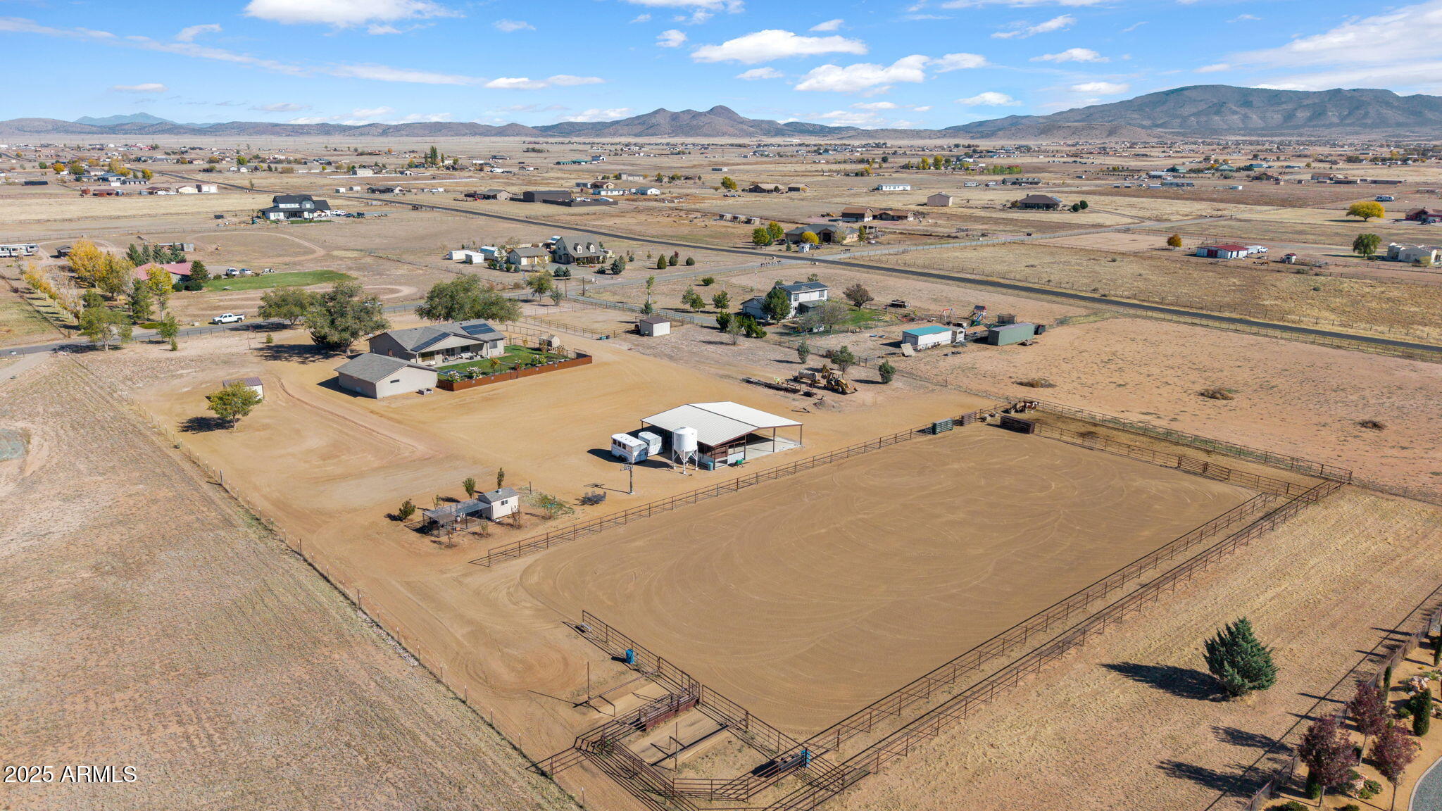 7645 Memory Lane Prescott Valley, AZ 86315 - Photo 19 of 79 an aerial view of a city