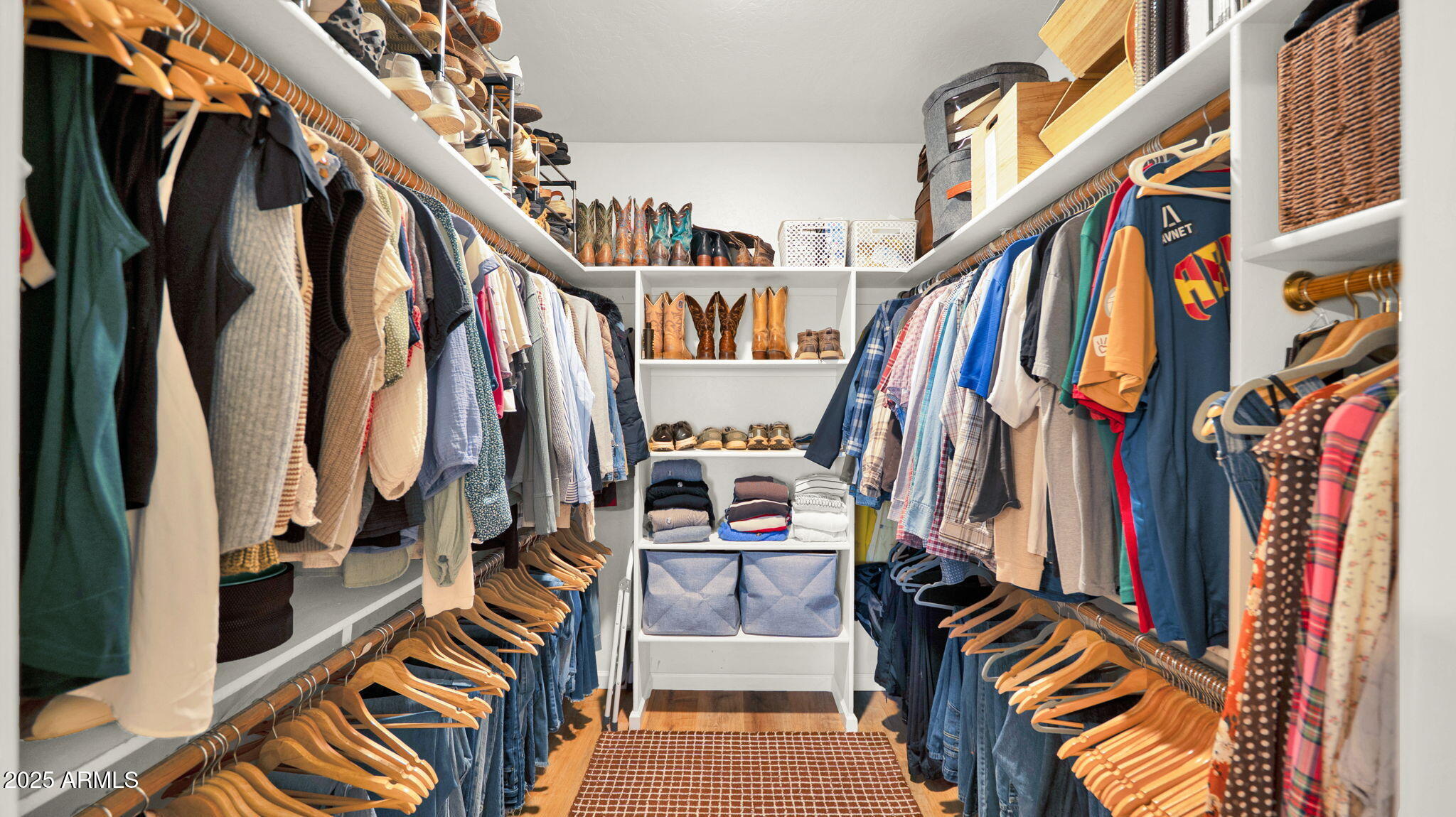 7645 Memory Lane Prescott Valley, AZ 86315 - Photo 70 of 79 a view of walk in closet with clothes and shoes