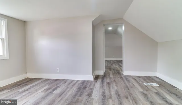 wooden floor in a room