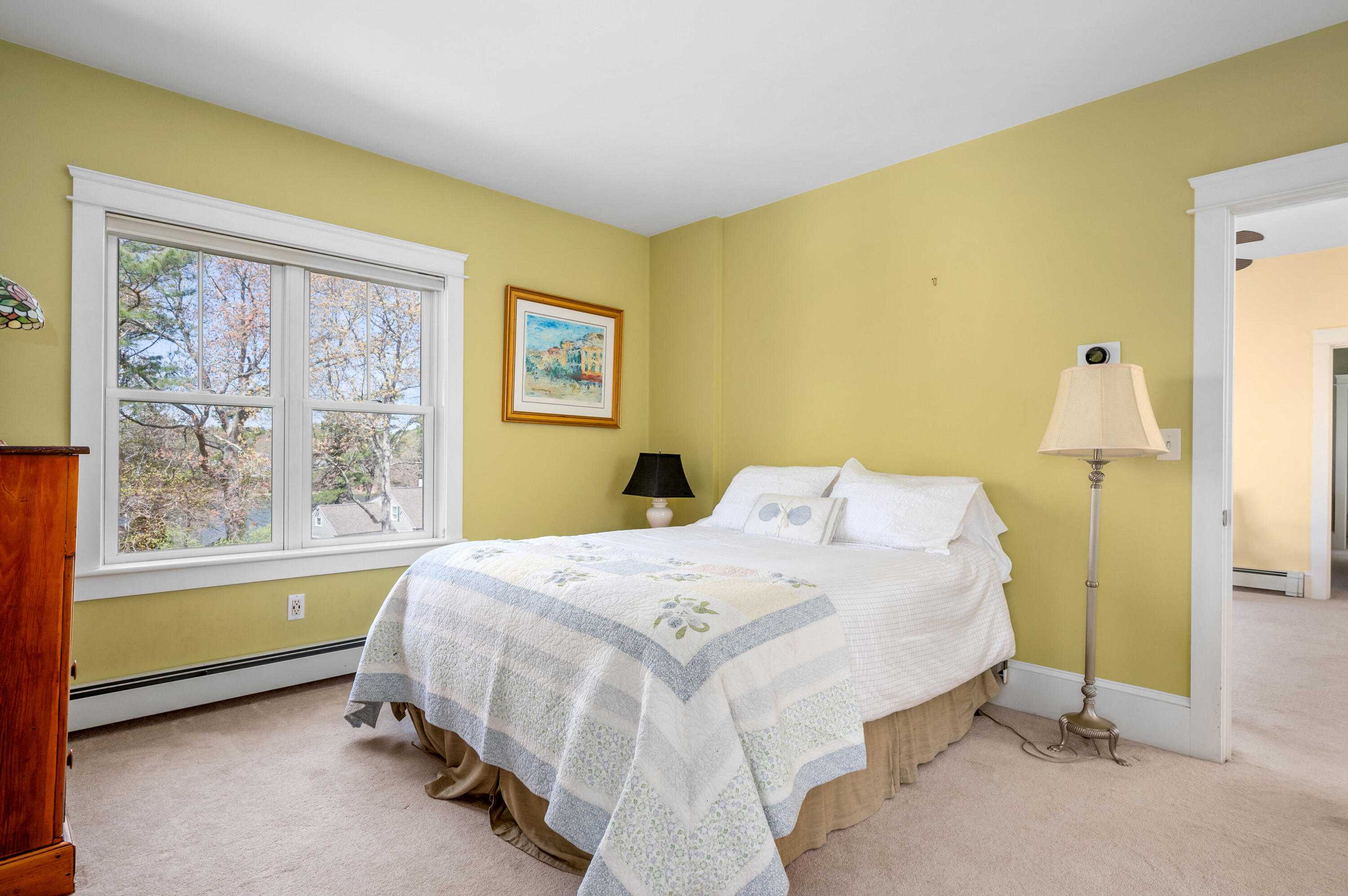 110 Clamshell Cove Road Cotuit, MA 02635 - Photo 28 of 56 a bed room with a bed and a window