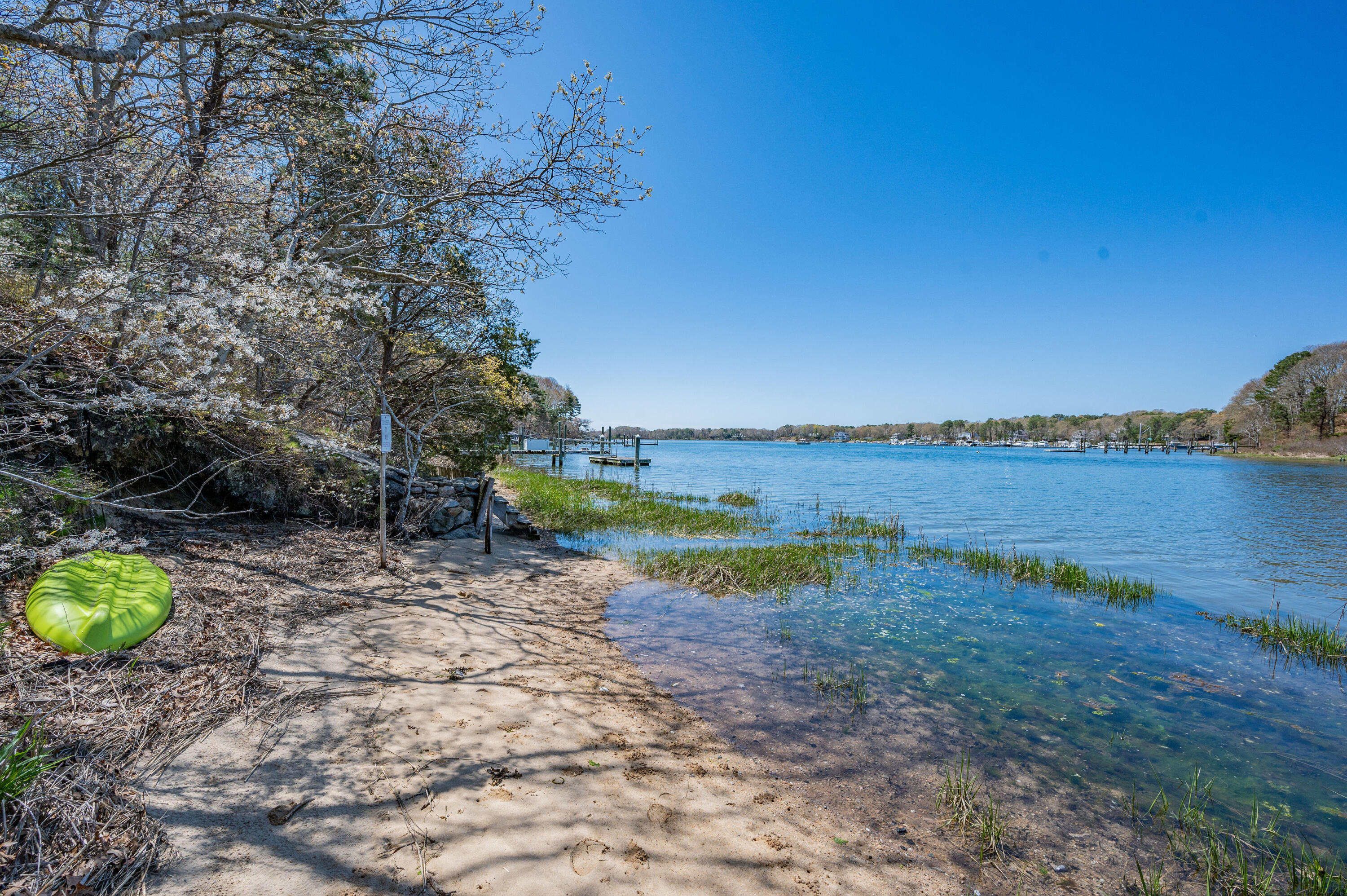 110 Clamshell Cove Road Cotuit, MA 02635 - Photo 42 of 56 a view of a lake with outdoor space