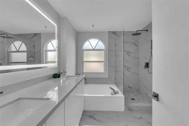 a view of hallway with white walls