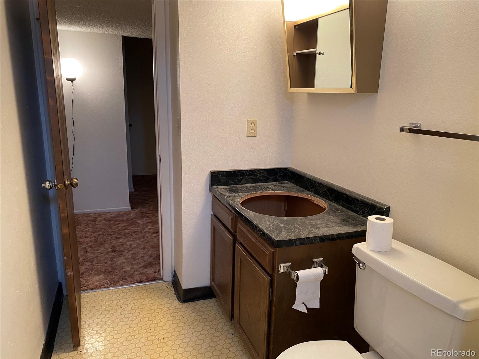1165 Alter Way Broomfield, CO 80020 - Photo 21 of 31 a bathroom with a sink a toilet and shower