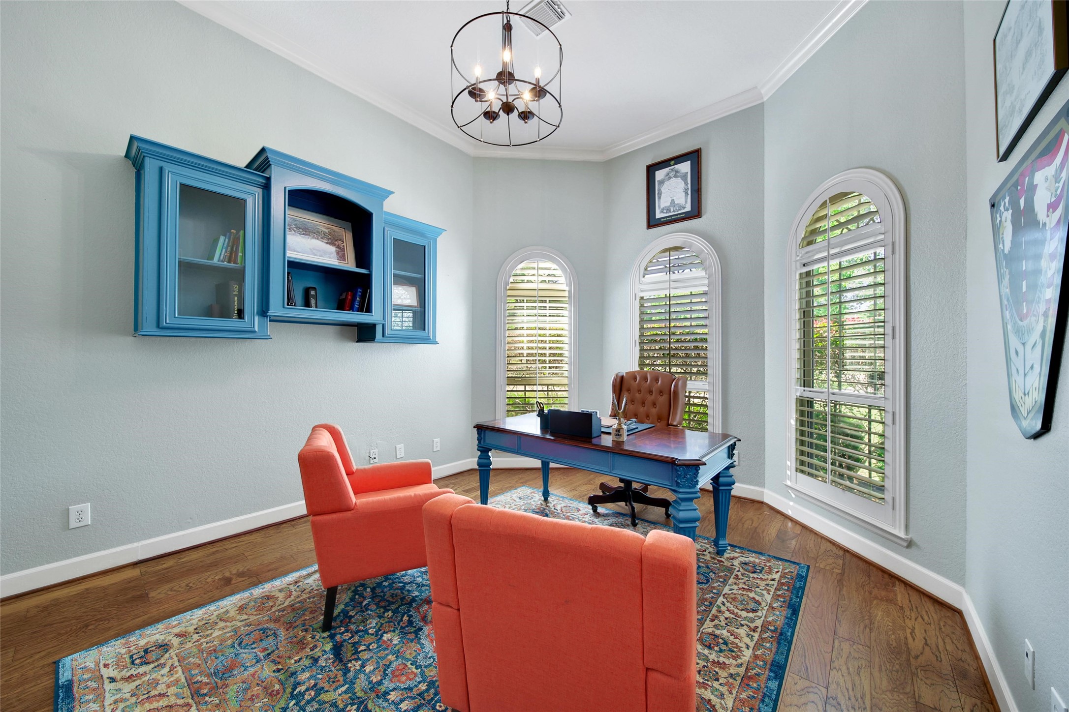 26122 Crown Ranch Boulevard Montgomery, TX 77316 - Photo 15 of 31 a view of a livingroom with workspace and a window
