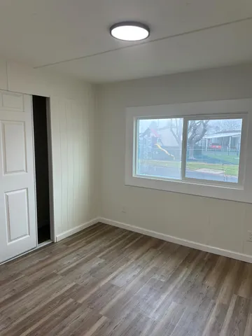 wooden floor in an empty room