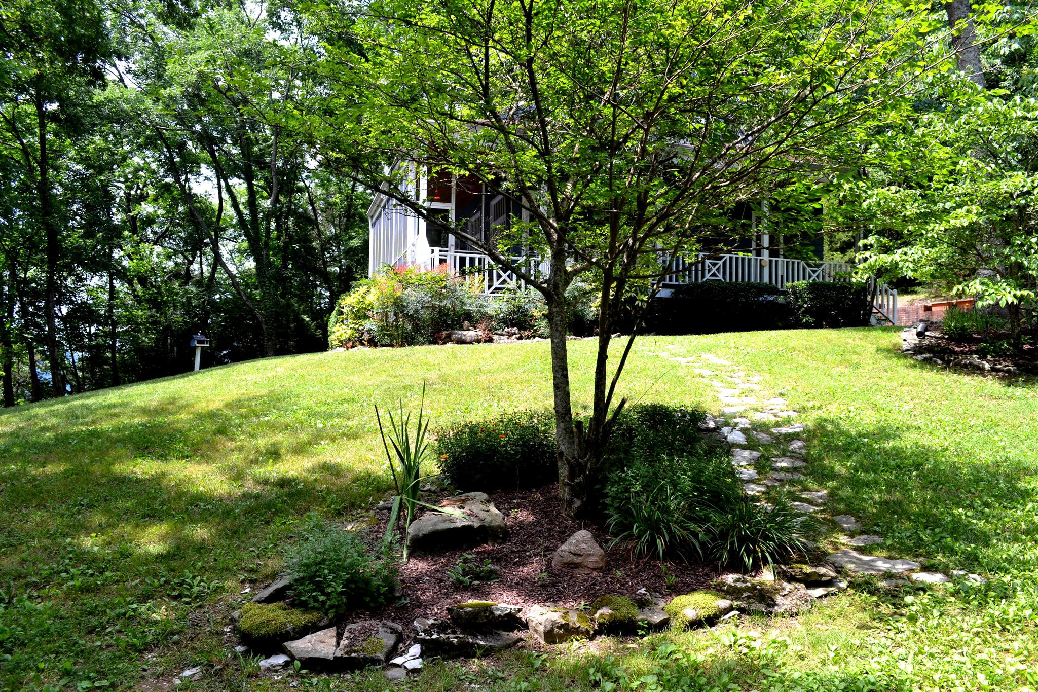 76 Buffalo Road Carthage, TN 37030 - Photo 4 of 30 a view of backyard with large trees and plants