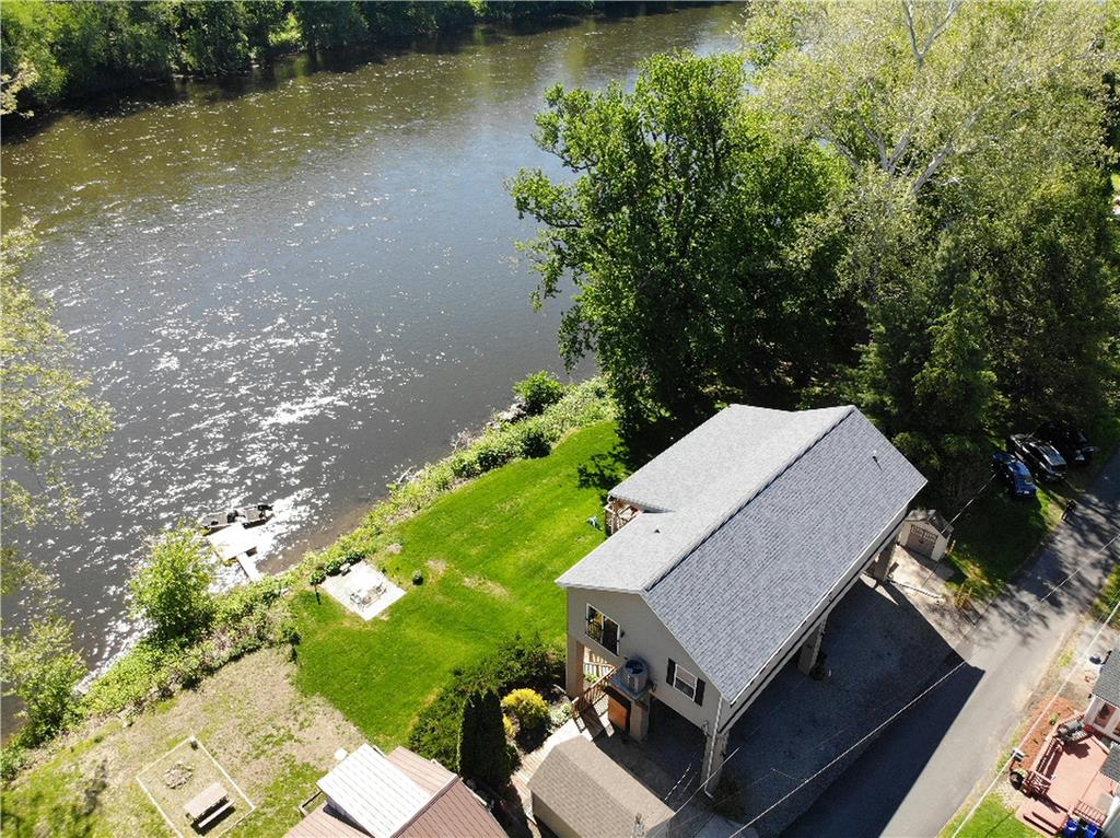 190 Canal Road Easton, PA 18042 - Photo 35 of 39 a view of a backyard with plants and lake view