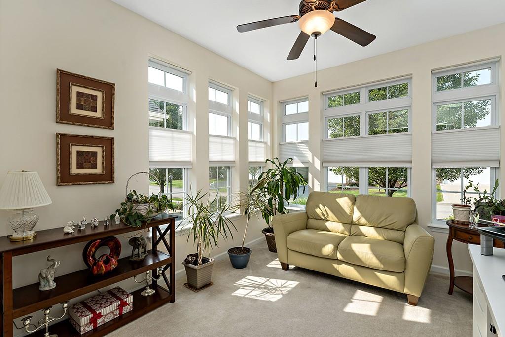 137 Cobblestone Drive Pittsburgh, PA 15237 - Photo 15 of 39 a living room with furniture and a flat screen tv
