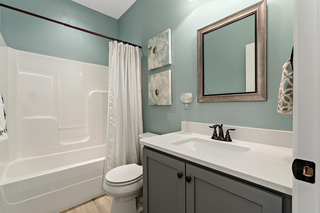 137 Cobblestone Drive Pittsburgh, PA 15237 - Photo 26 of 39 a bathroom with a sink a toilet and shower