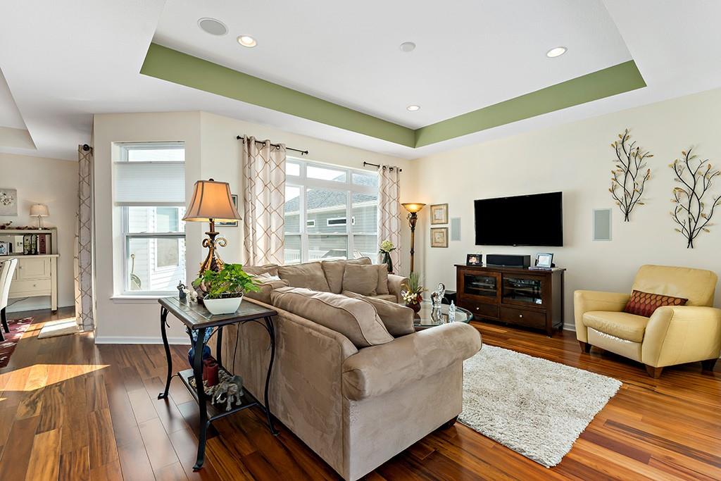 137 Cobblestone Drive Pittsburgh, PA 15237 - Photo 7 of 39 a living room with furniture and a flat screen tv