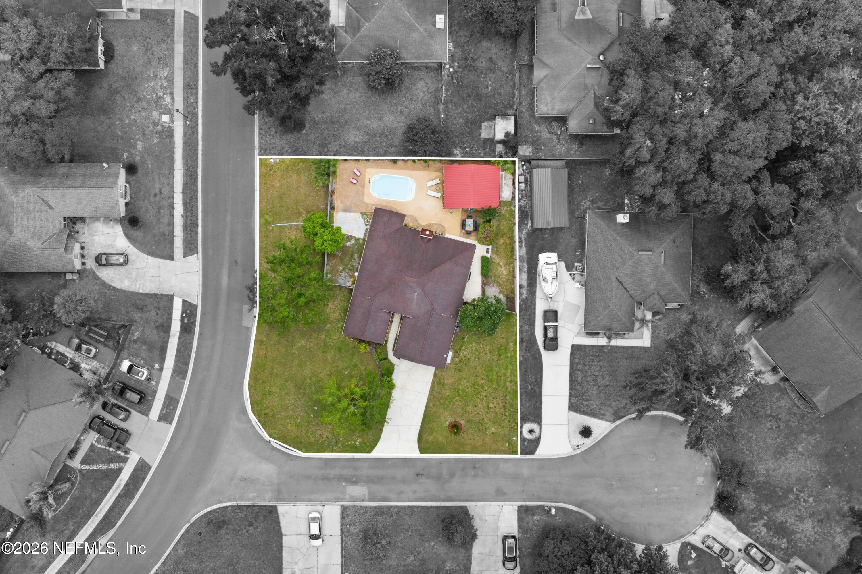 12551 Moose Road Jacksonville, FL 32226 - Photo 32 of 34 Aerial 3