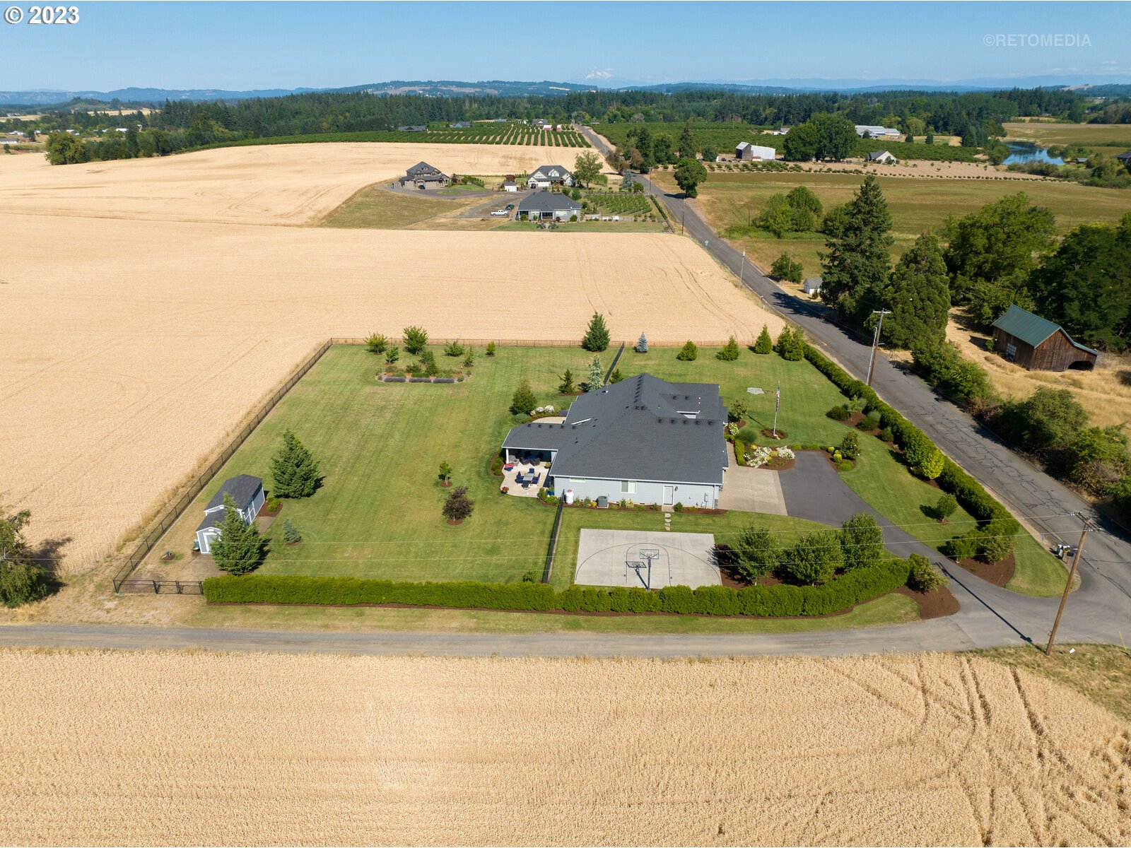 32831 Southwest Firdale Road Cornelius, OR 97113 - Photo 42 of 47 an aerial view of a city