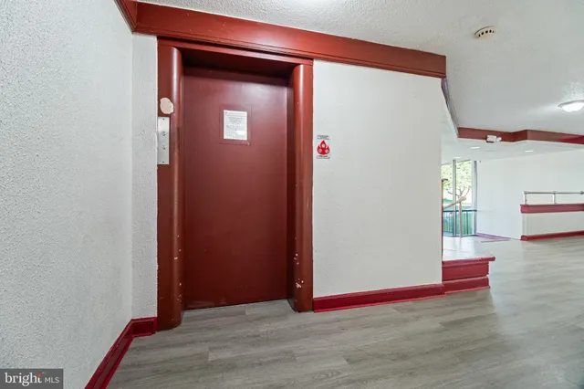 a view of empty room