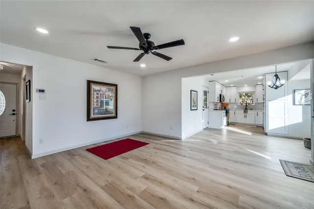 a view of a living room