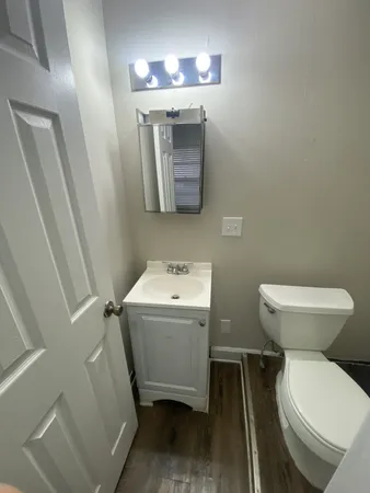 a bathroom with a sink and a toilet