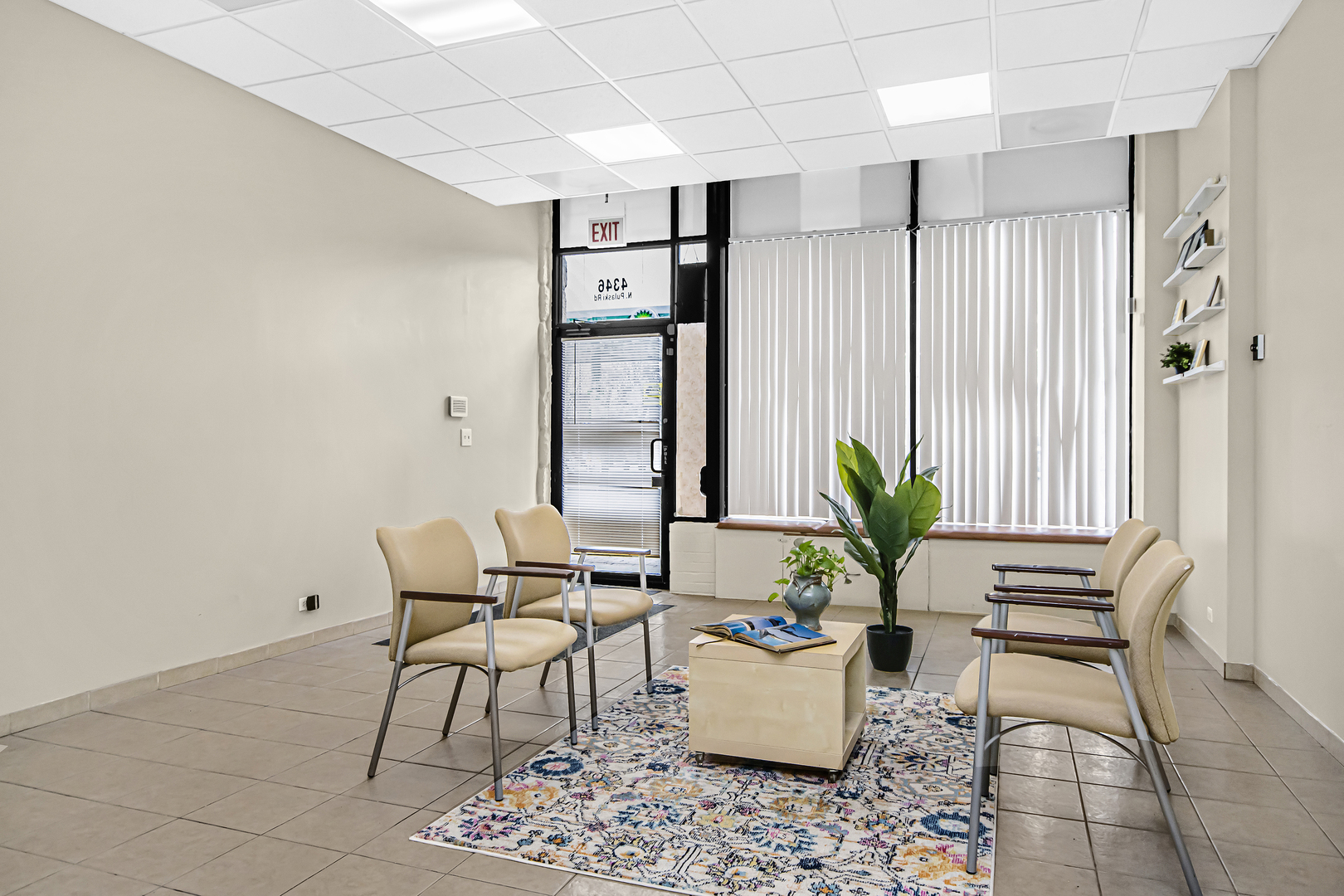 4346 North Pulaski Road, Unit C Chicago, IL 60641 - Photo 3 of 21 a outdoor space with a couch and a potted plant