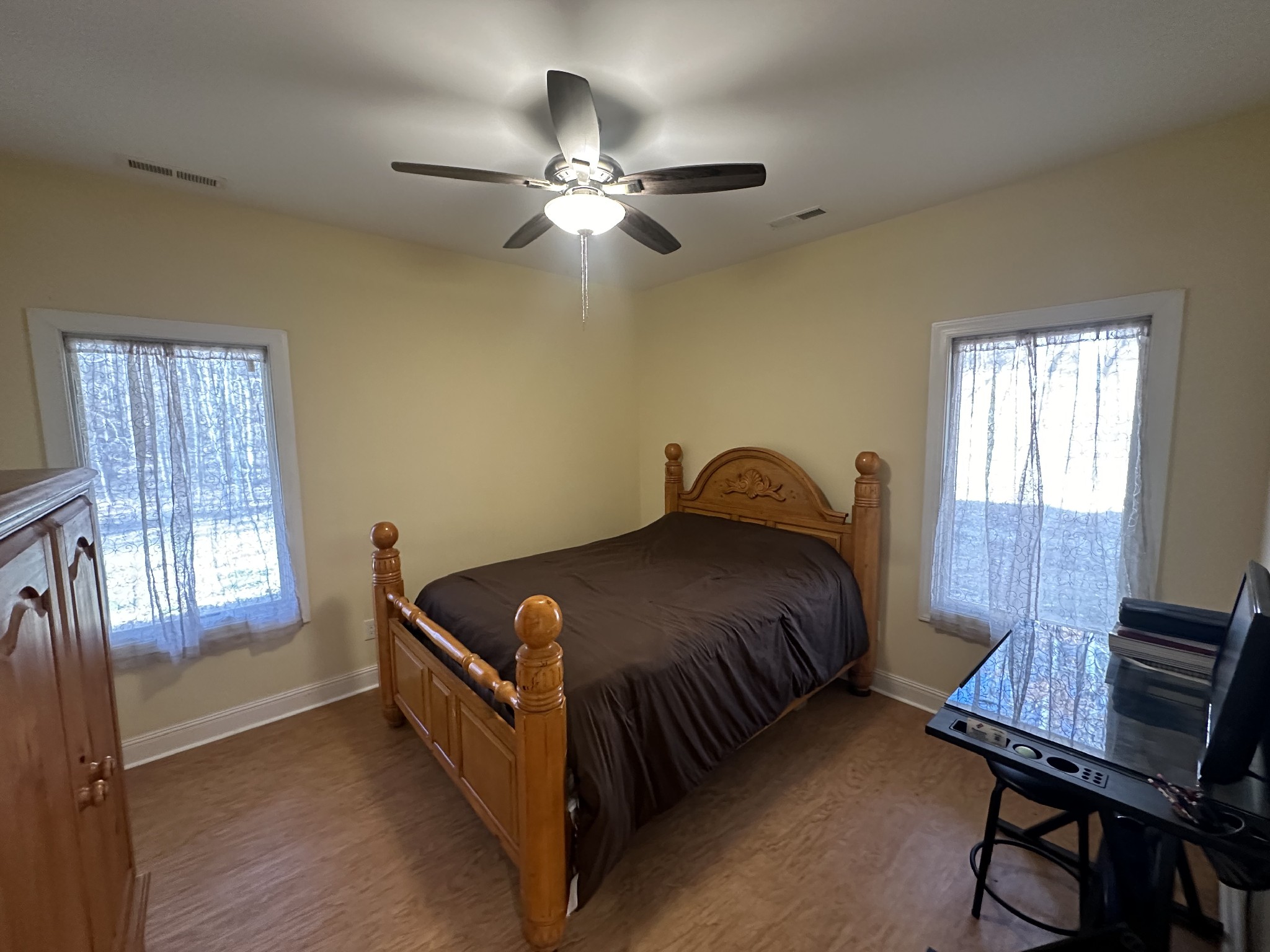 8427 Last Butler Creek Road Iron City, TN 38463 - Photo 18 of 50 a bedroom with a bed and window