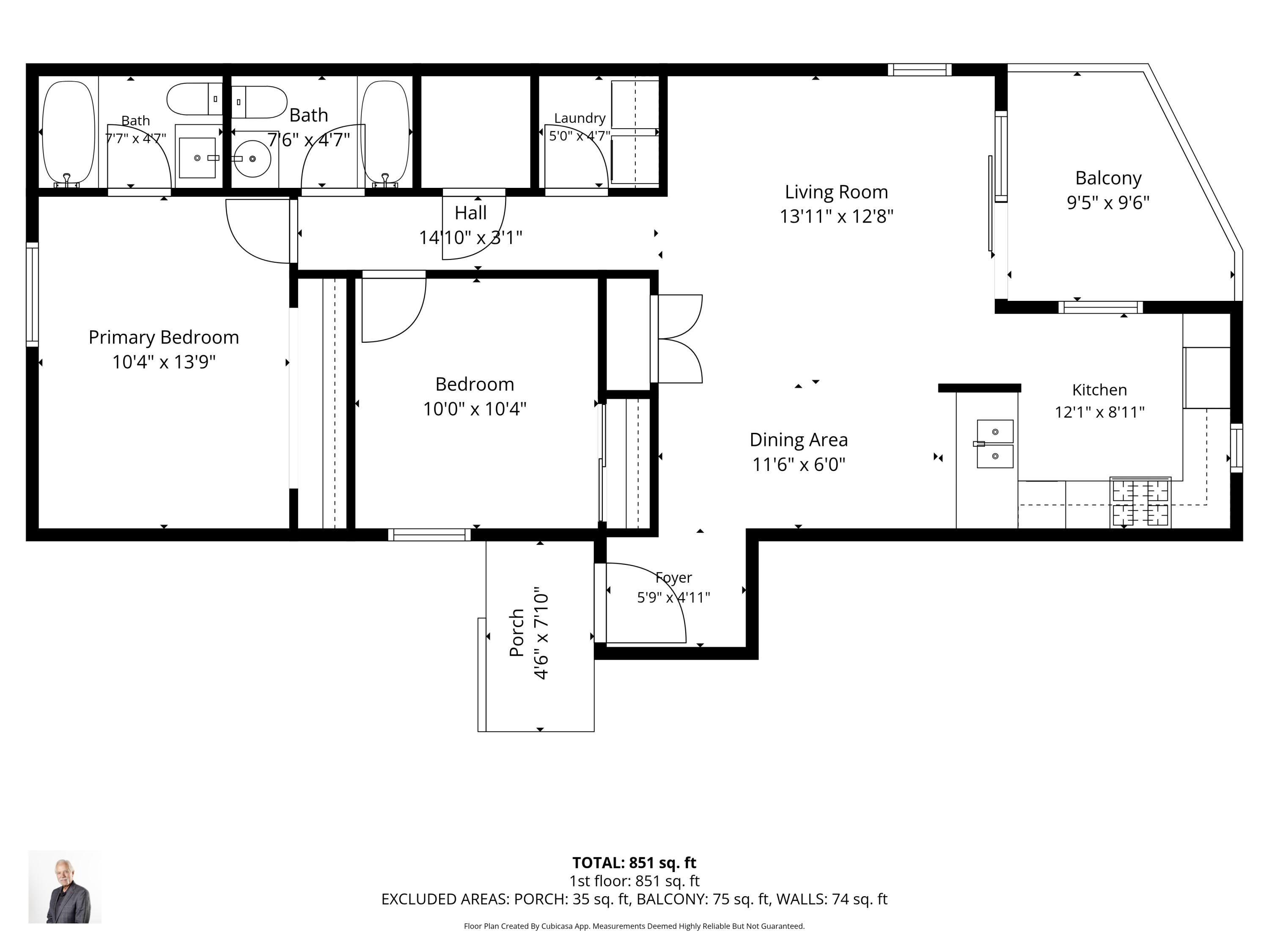 521 West Montecito Street, Unit 10 Santa Barbara, CA 93101 - Photo 16 of 16 521 Montecito St #10 Floorplan