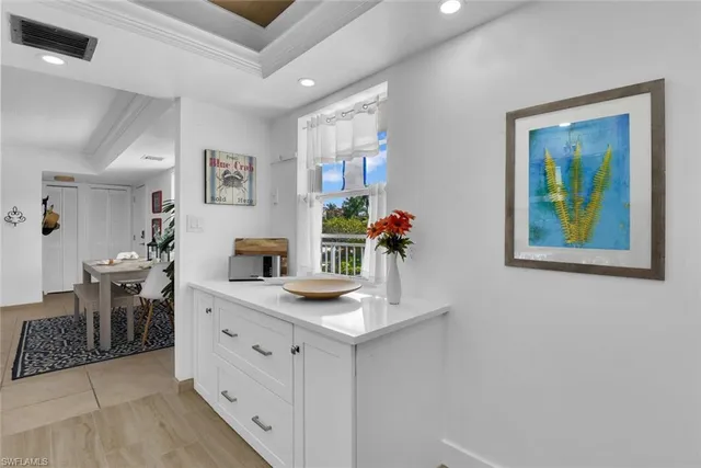 a room with furniture and window