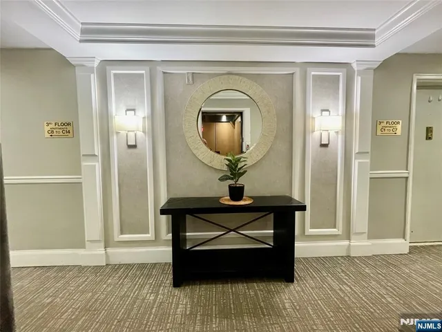 a view of livingroom with furniture and wooden floor