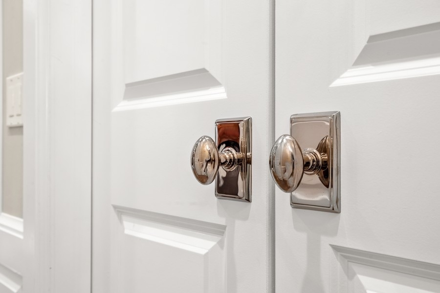 1942 North Sedgwick Street, Unit PH Chicago, IL 60614 - Photo 55 of 84 a close view of door lock