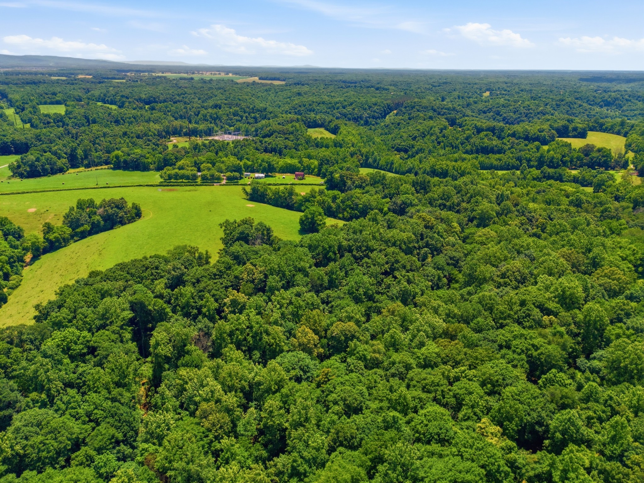 0 Mann Road Flintville, TN 37335 - Photo 7 of 8 an aerial view of a houses with outdoor space and trees all around