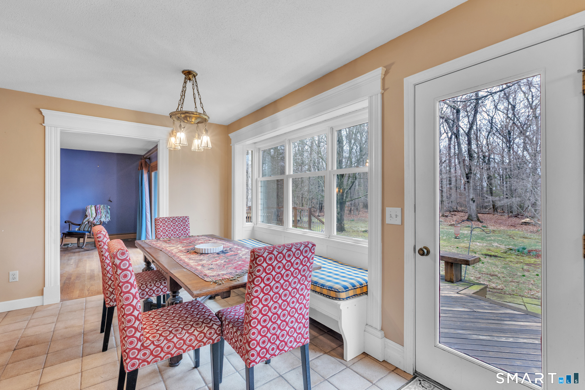 176 Stephen Drive Meriden, CT 06450 - Photo 14 of 34 a view of a dining room with furniture window and wooden floor