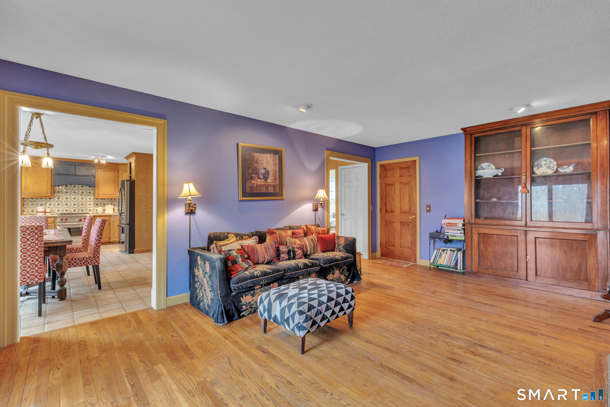 176 Stephen Drive Meriden, CT 06450 - Photo 15 of 34 a living room with furniture and a wooden floor
