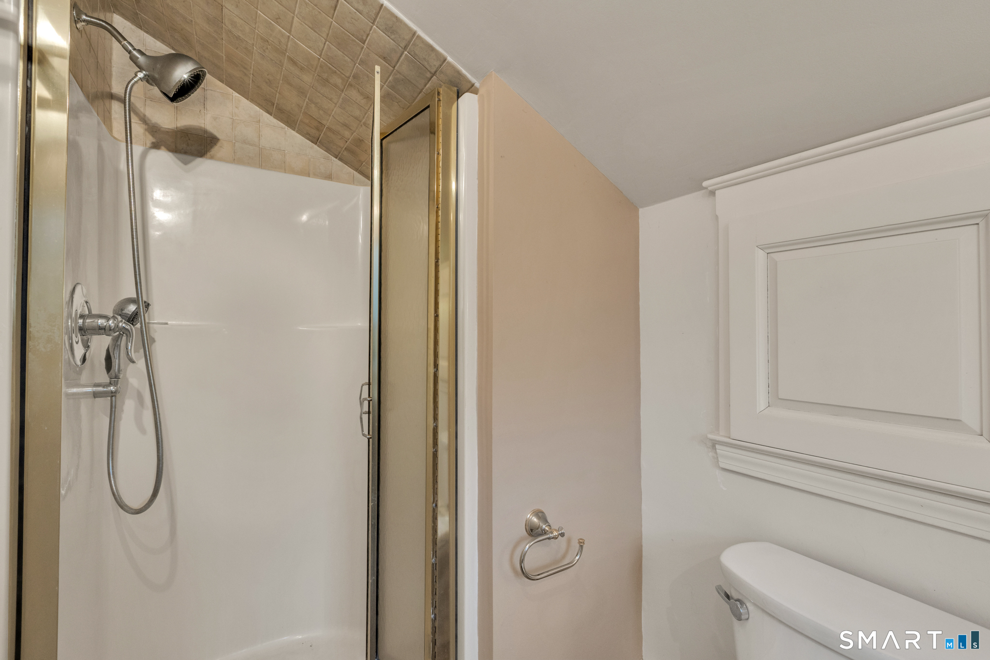 176 Stephen Drive Meriden, CT 06450 - Photo 23 of 34 a bathroom with a glass shower door