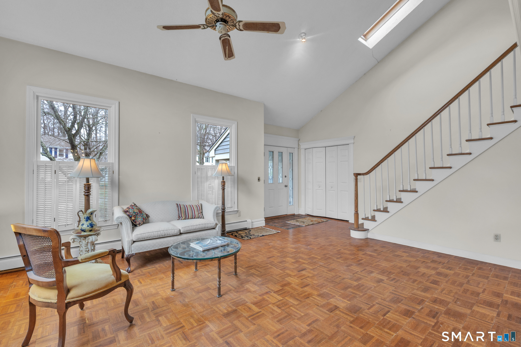 176 Stephen Drive Meriden, CT 06450 - Photo 7 of 34 a living room with furniture and a wooden floor