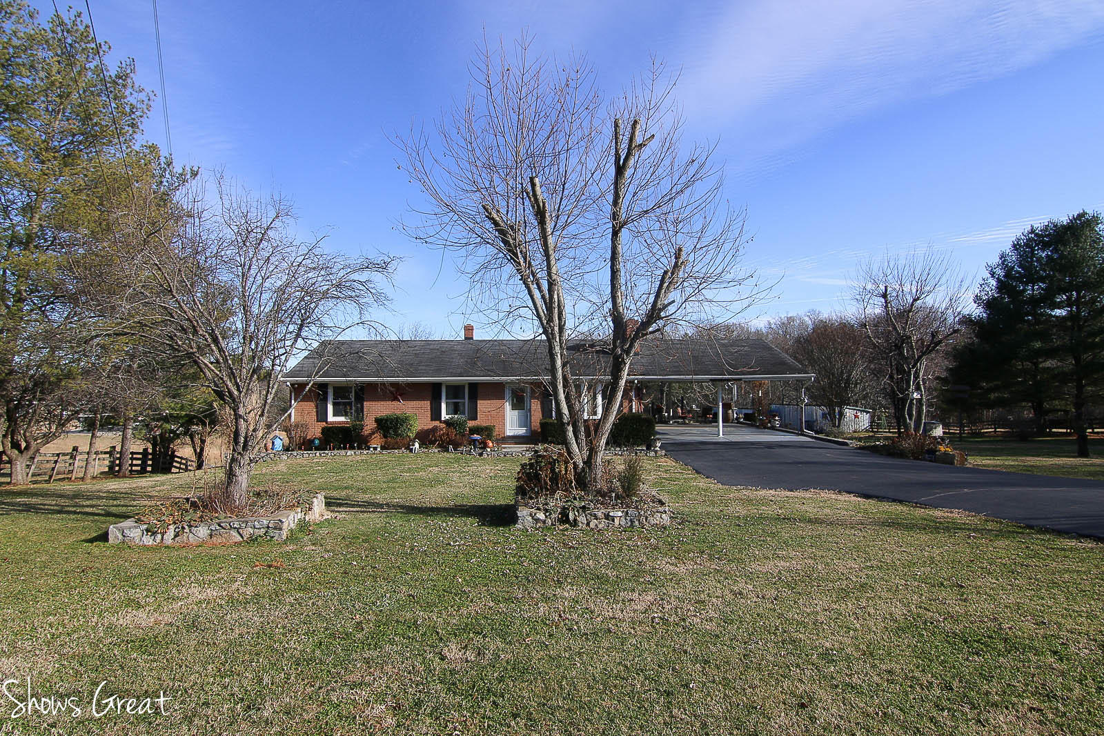 2880 Morgans Mill Road Goodview, VA 24095 - Photo 2 of 34 a view of outdoor space with yard and green space