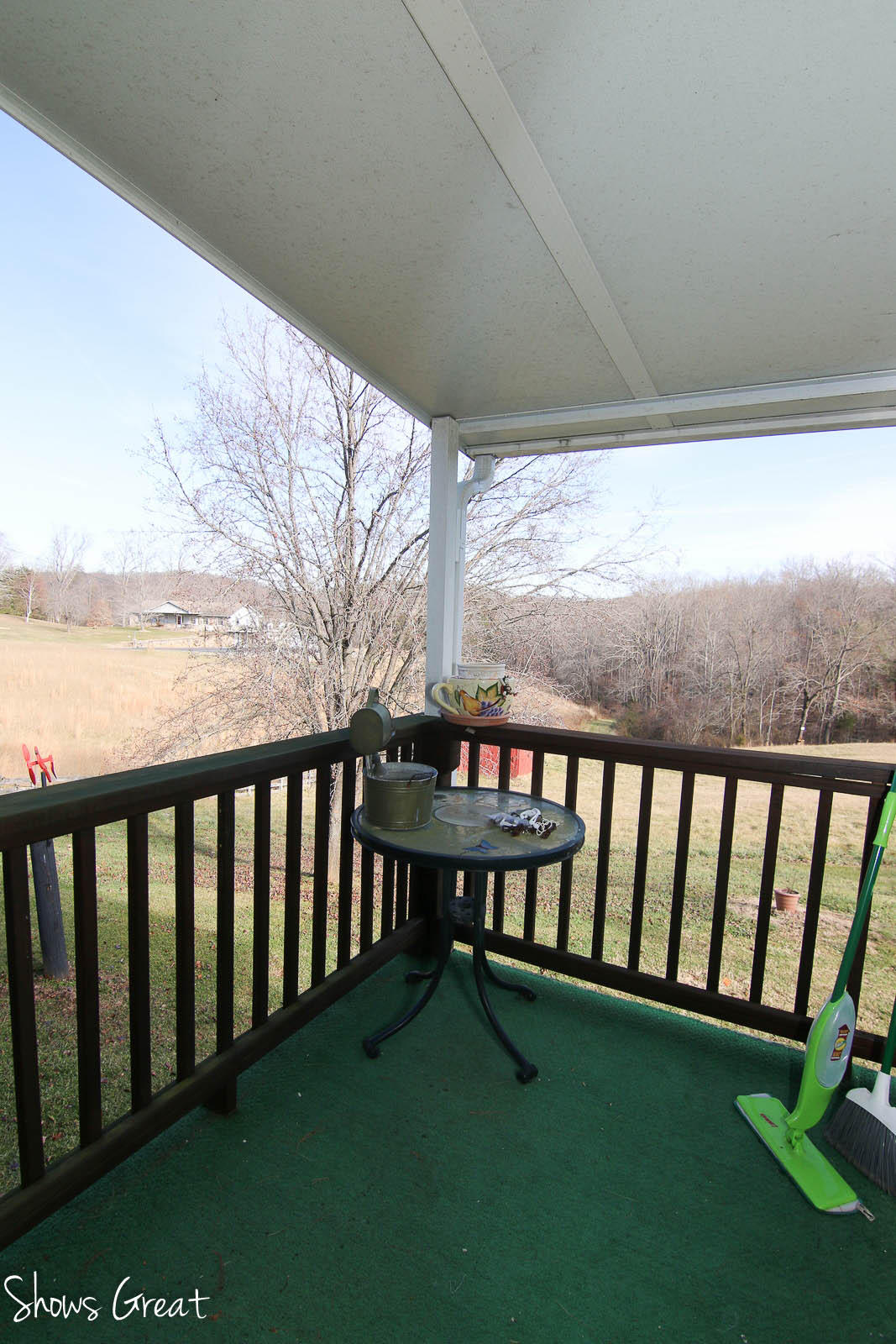 2880 Morgans Mill Road Goodview, VA 24095 - Photo 14 of 34 a view of balcony with furniture