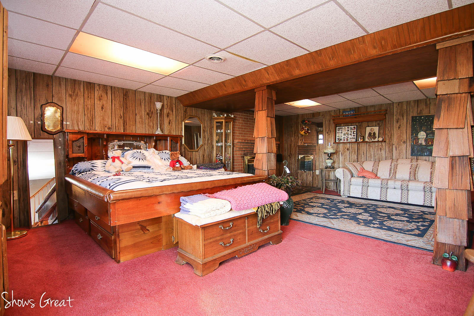 2880 Morgans Mill Road Goodview, VA 24095 - Photo 23 of 34 a room with pool table and windows