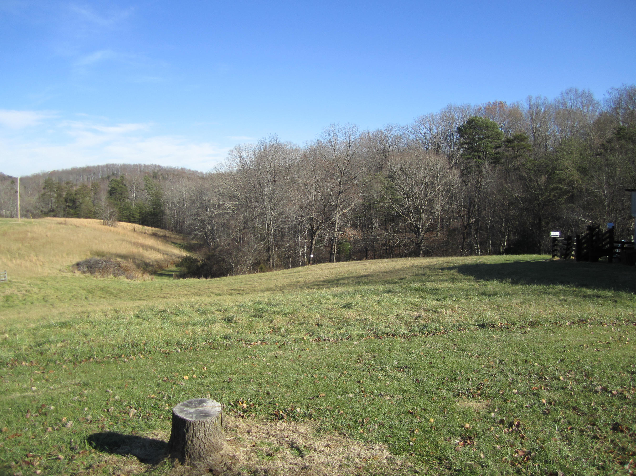 2880 Morgans Mill Road Goodview, VA 24095 - Photo 5 of 34 a view of a backyard of the house