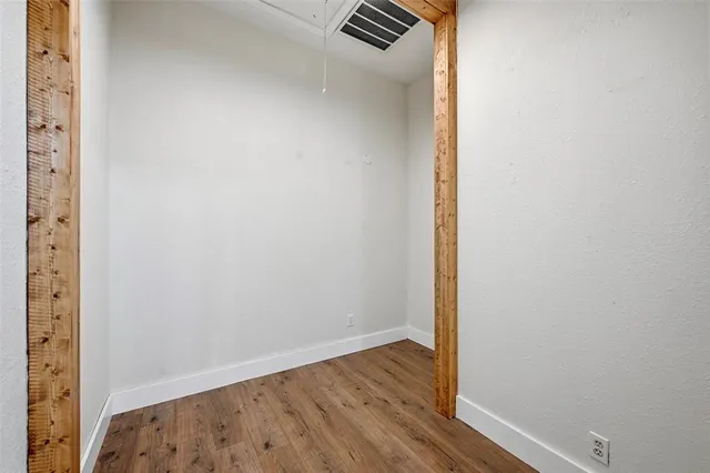 wooden floor in an empty room